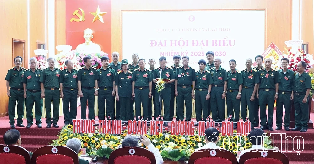 Đại hội Đại biểu Hội Cựu chiến binh xã Lâm Thao lần thứ I, nhiệm kỳ 2025-2030