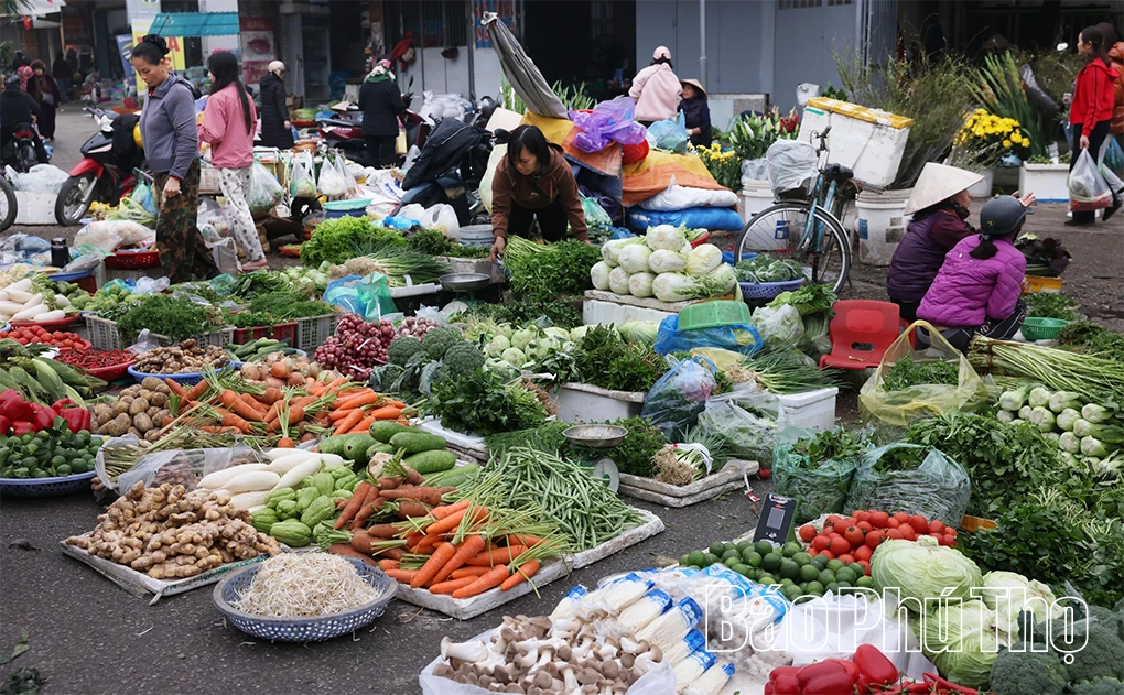Sắc màu phiên chợ Tết