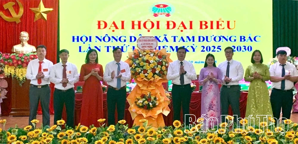 Đại hội đại biểu Hội Nông dân xã Tam Dương Bắc lần thứ I, nhiệm kỳ 2025-2030