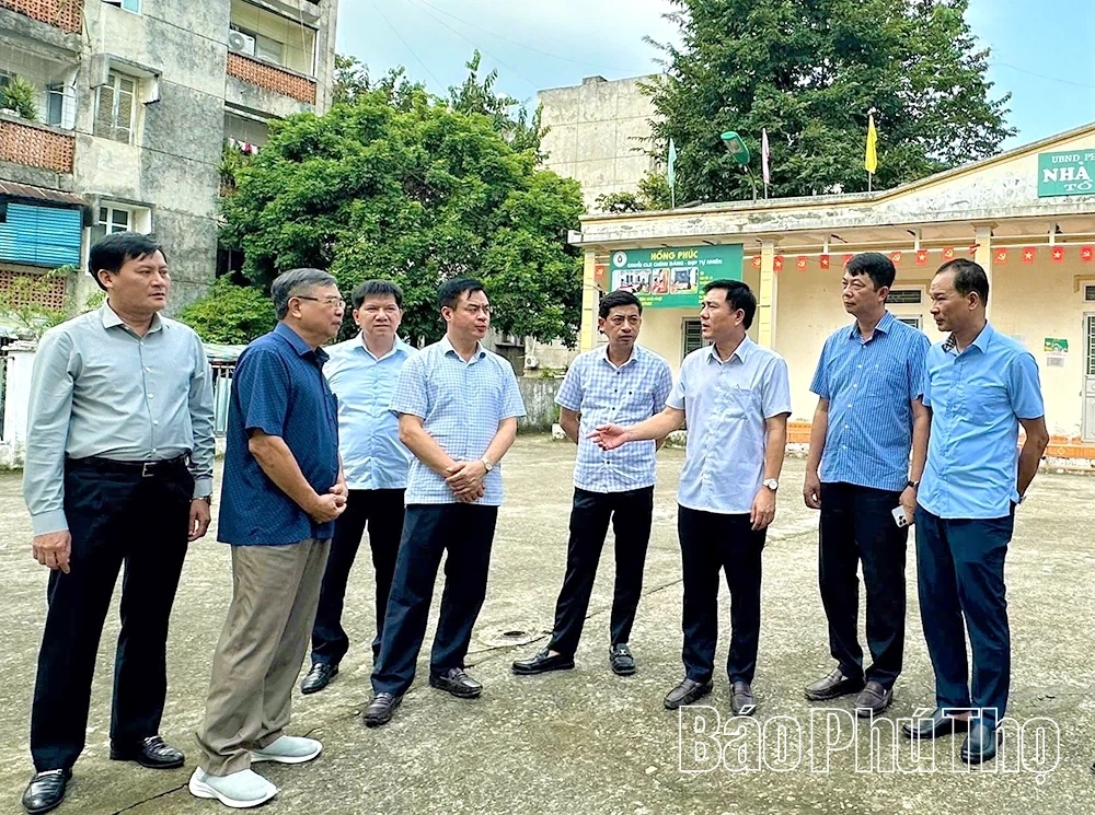 Kiểm tra, tháo gỡ khó khăn các dự án trên địa bàn 3 phường Kỳ Sơn, Hòa Bình, Thống Nhất