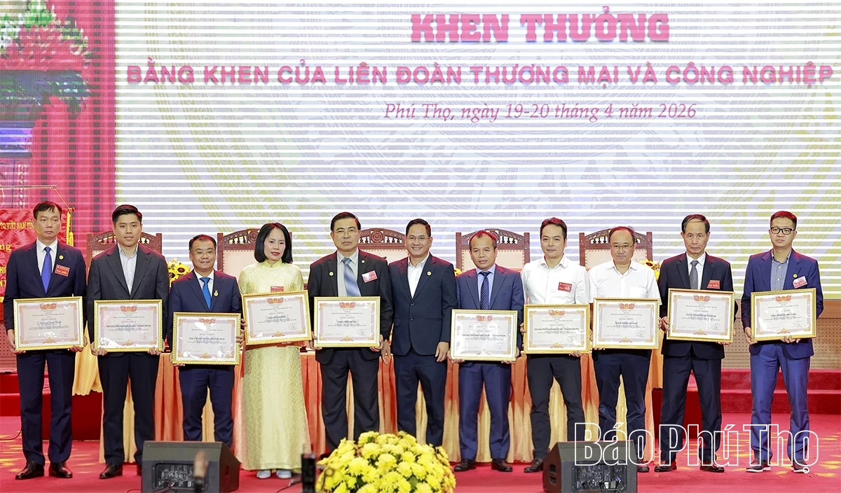 Đại hội Hiệp hội Doanh nghiệp tỉnh Phú Thọ khóa I, nhiệm kỳ 2026 - 2031