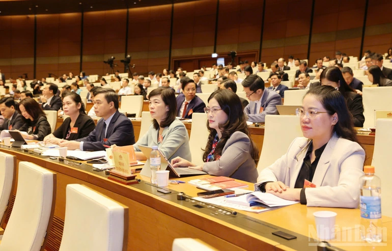 Các đại biểu dự Hội nghị. (Ảnh: DUY LINH)  