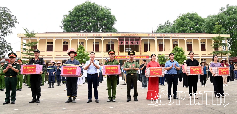 Khai mạc Diễn tập tác chiến xã Đồng Lương trong khu vực phòng thủ năm 2026