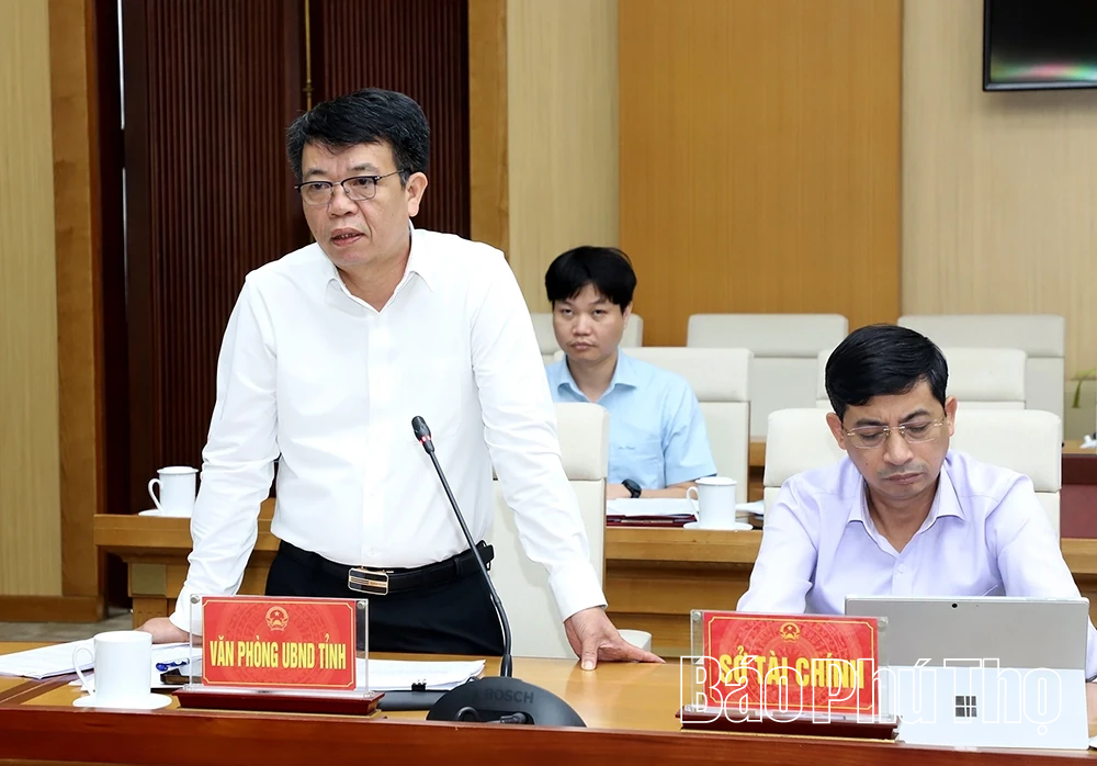 Tháo gỡ khó khăn, vướng mắc trong triển khai đầu tư xây dựng hạ tầng các cụm công nghiệp trên địa bàn tỉnh