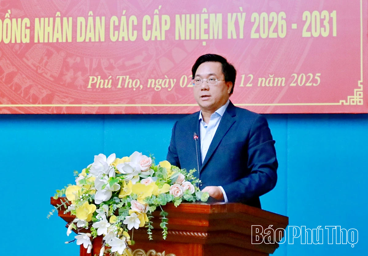 Hội nghị triển khai công tác bầu cử đại biểu Quốc hội khóa XVI và đại biểu HĐND các cấp nhiệm kỳ 2026-2031