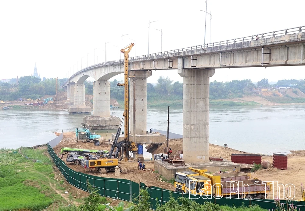 Kiểm tra công tác sửa chữa, khắc phục hư hỏng cầu Sông Lô