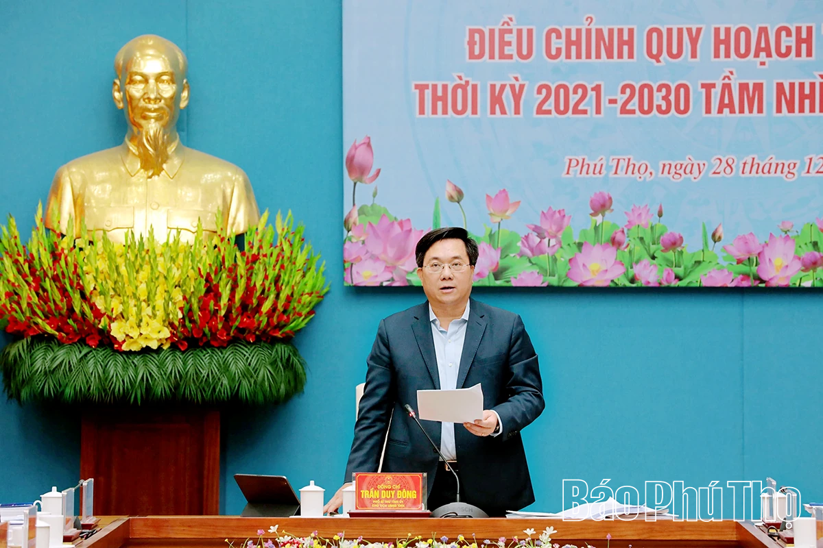 Thẩm định điều chỉnh Quy hoạch tỉnh Ph&uacute; Thọ: Thiết kế kh&ocirc;ng gian ph&aacute;t triển mới sau s&aacute;p nhập