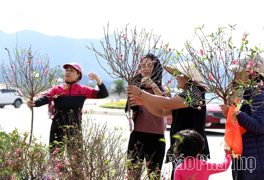 Sắc màu phiên chợ Tết