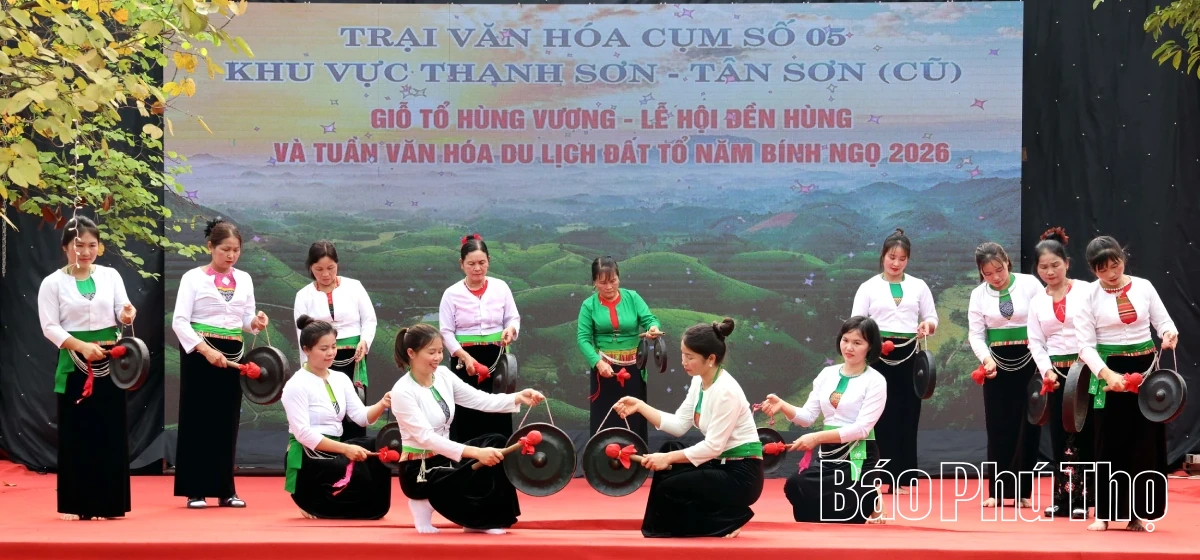 Sắc màu Văn hóa Mường tại Đền Hùng
