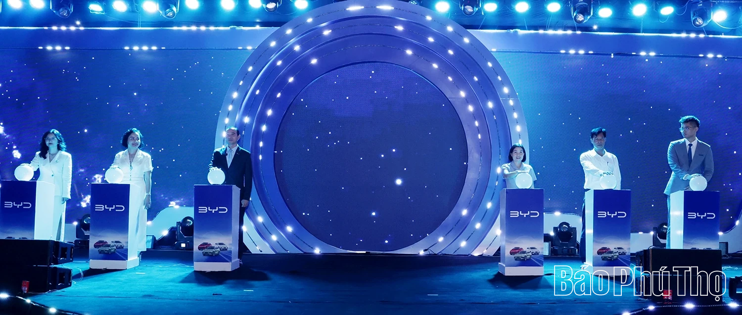 Khai trương nhà phân phối uỷ quyền 4S BYD EV Vĩnh Phúc