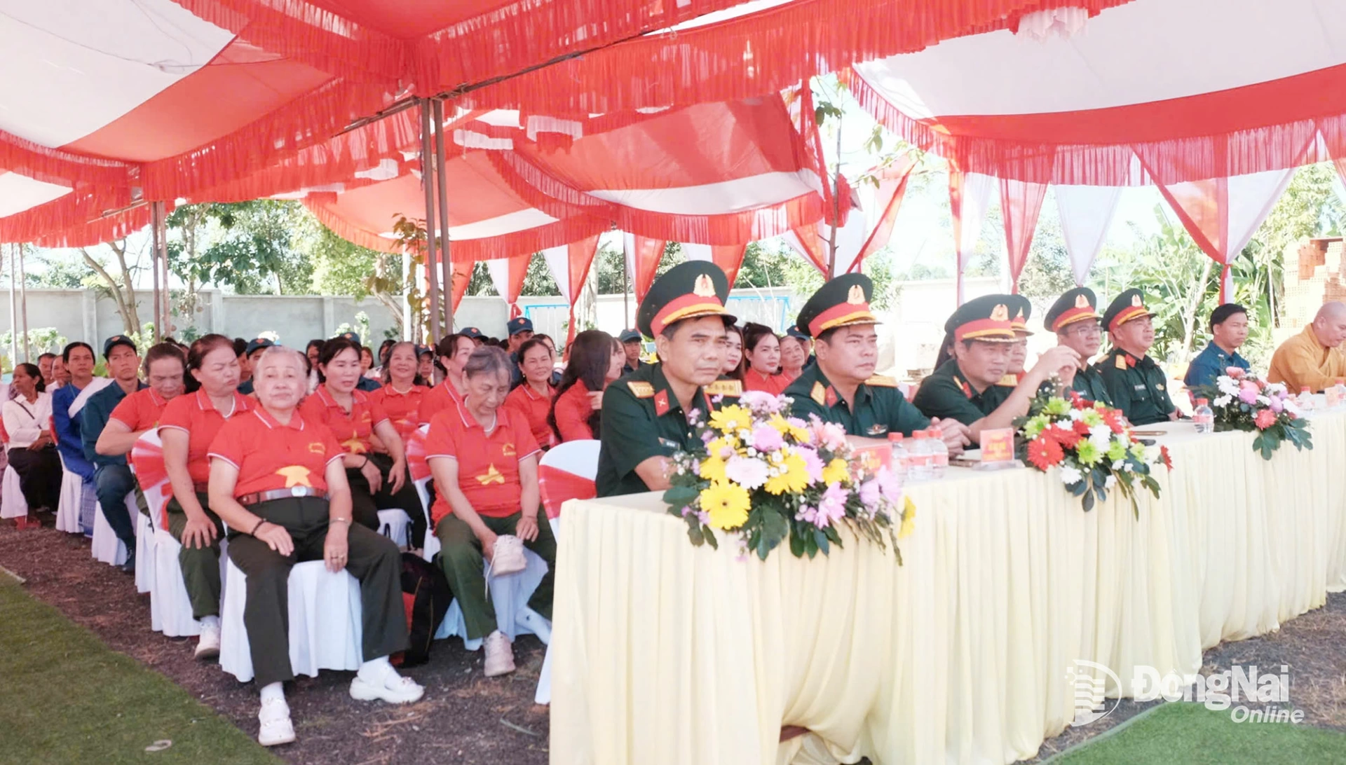 C&aacute;c đại&nbsp;biểu dự lễ kh&aacute;nh th&agrave;nh. Ảnh: Thanh Mảng