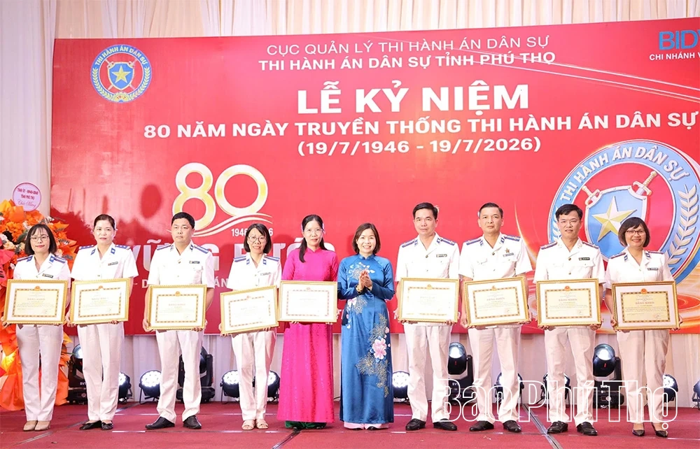 Kỷ niệm 80 năm ngày truyền thống ngành Thi hành án dân sự