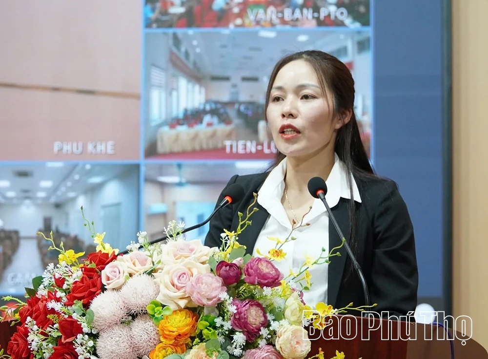 Ứng cử viên đại biểu HĐND tỉnh tiếp xúc cử tri tại Đơn vị bầu cử số 6