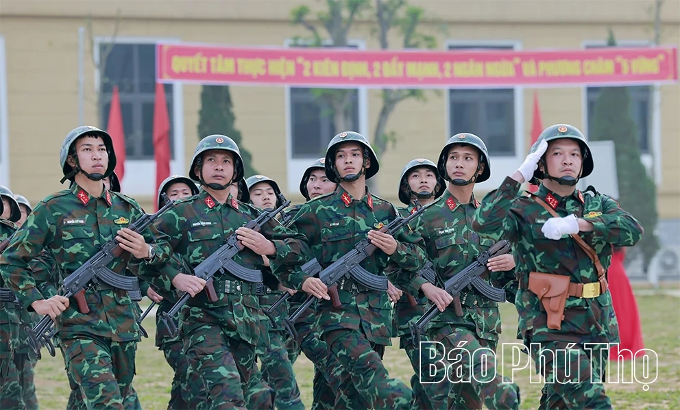 Bộ Chỉ huy quân sự tỉnh Phú Thọ ra quân huấn luyện năm 2026