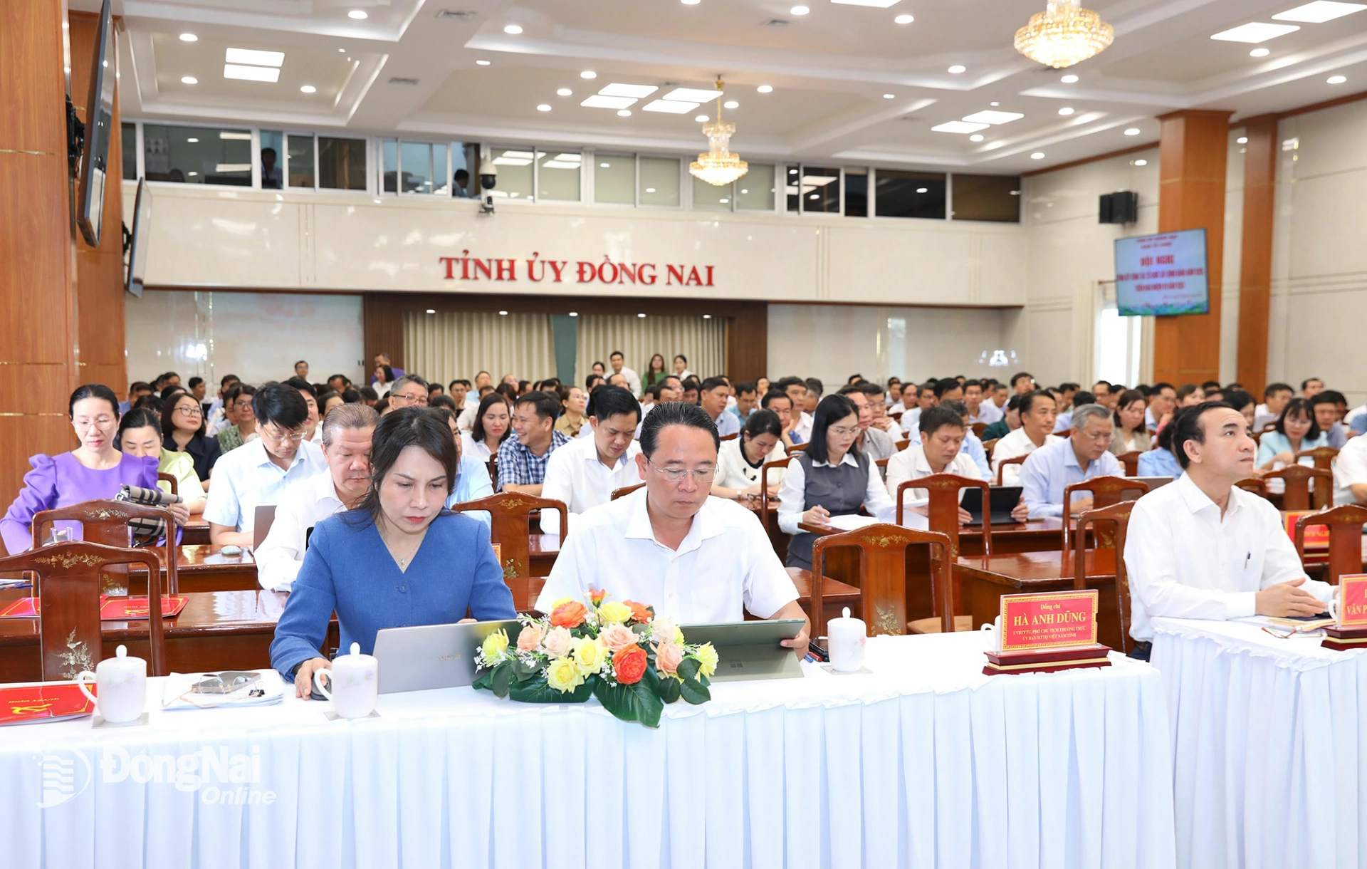 Các đại biểu dự hội nghị. Ảnh: Huy Anh