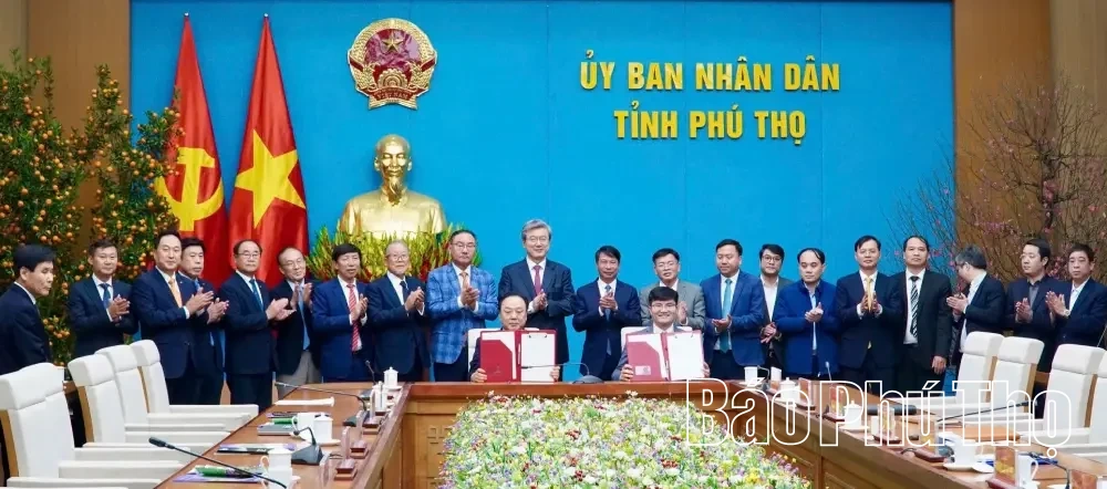 Ph&uacute; Thọ th&uacute;c đẩy hợp t&aacute;c th&uacute;c đẩy hợp t&aacute;c đầu tư với tỉnh Gyeonggi H&agrave;n Quốc