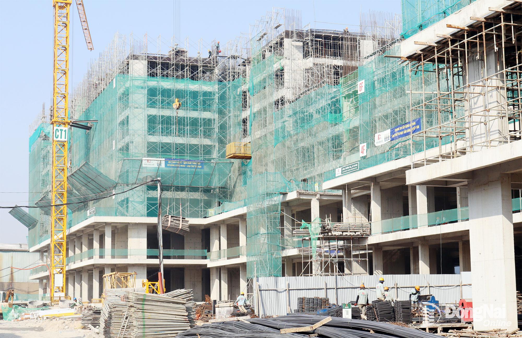 Dự án nhà ở xã hội Eco Residence Long Bình Tân dự kiến bàn giao nhà cho khách hàng cuối năm 2026. Ảnh: Hoàng Lộc