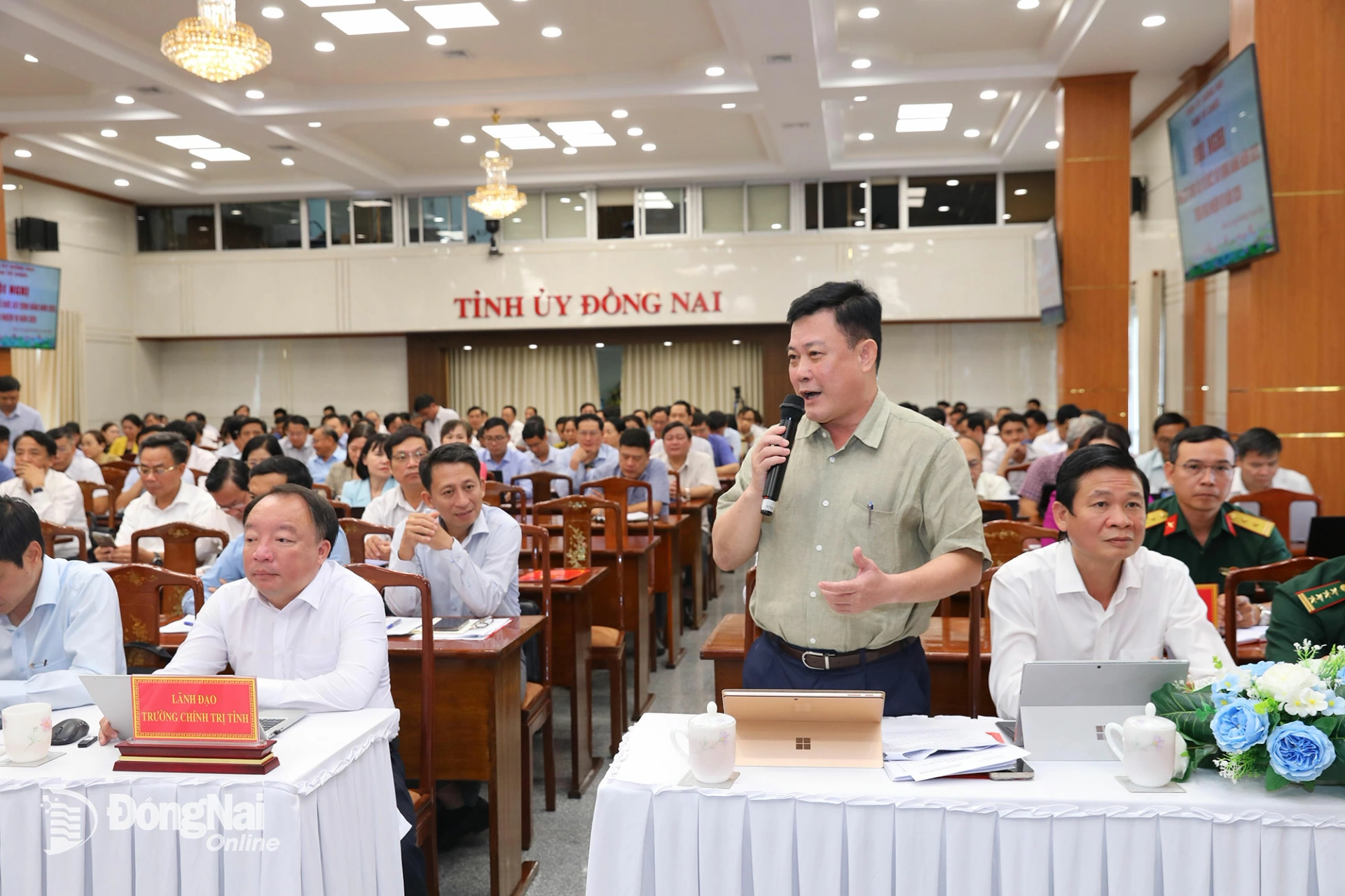 Các đại biểu thảo luận tại hội nghị. Ảnh: Huy Anh