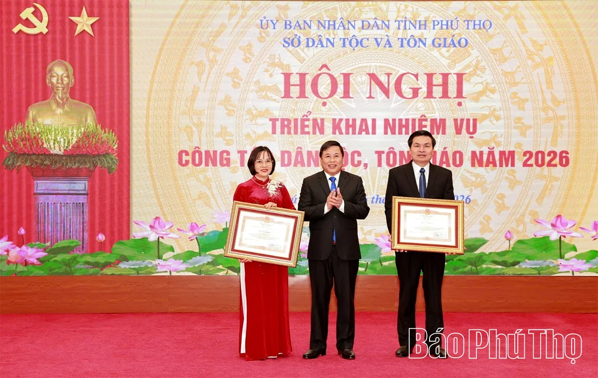 Triển khai nhiệm vụ c&ocirc;ng t&aacute;c D&acirc;n tộc v&agrave; T&ocirc;n gi&aacute;o năm 2026