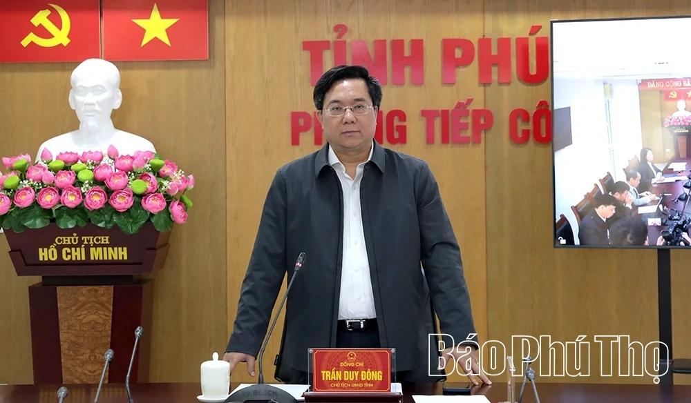 Chủ tịch UBND tỉnh Trần Duy Đông tiếp công dân tháng 1