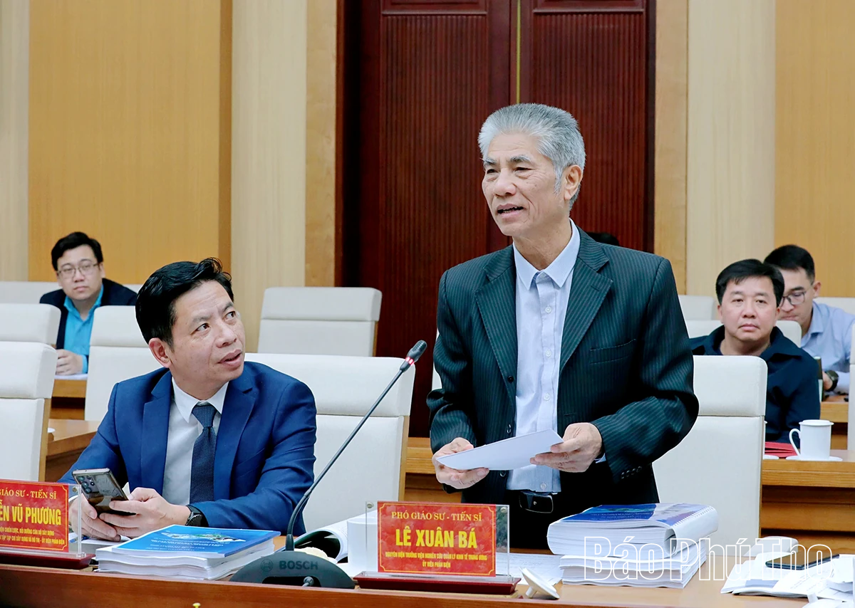 Thẩm định điều chỉnh Quy hoạch tỉnh Ph&uacute; Thọ: Thiết kế kh&ocirc;ng gian ph&aacute;t triển mới sau s&aacute;p nhập