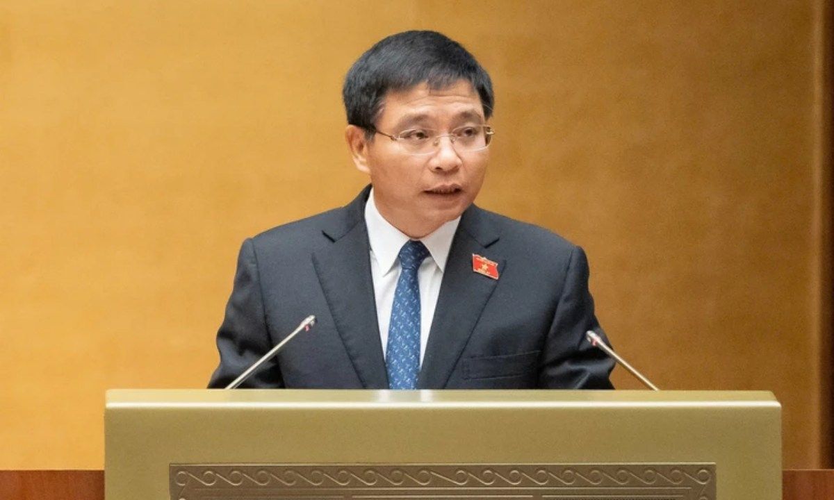 Bộ trưởng Bộ Tài chính Nguyễn Văn Thắng - Ảnh: QH