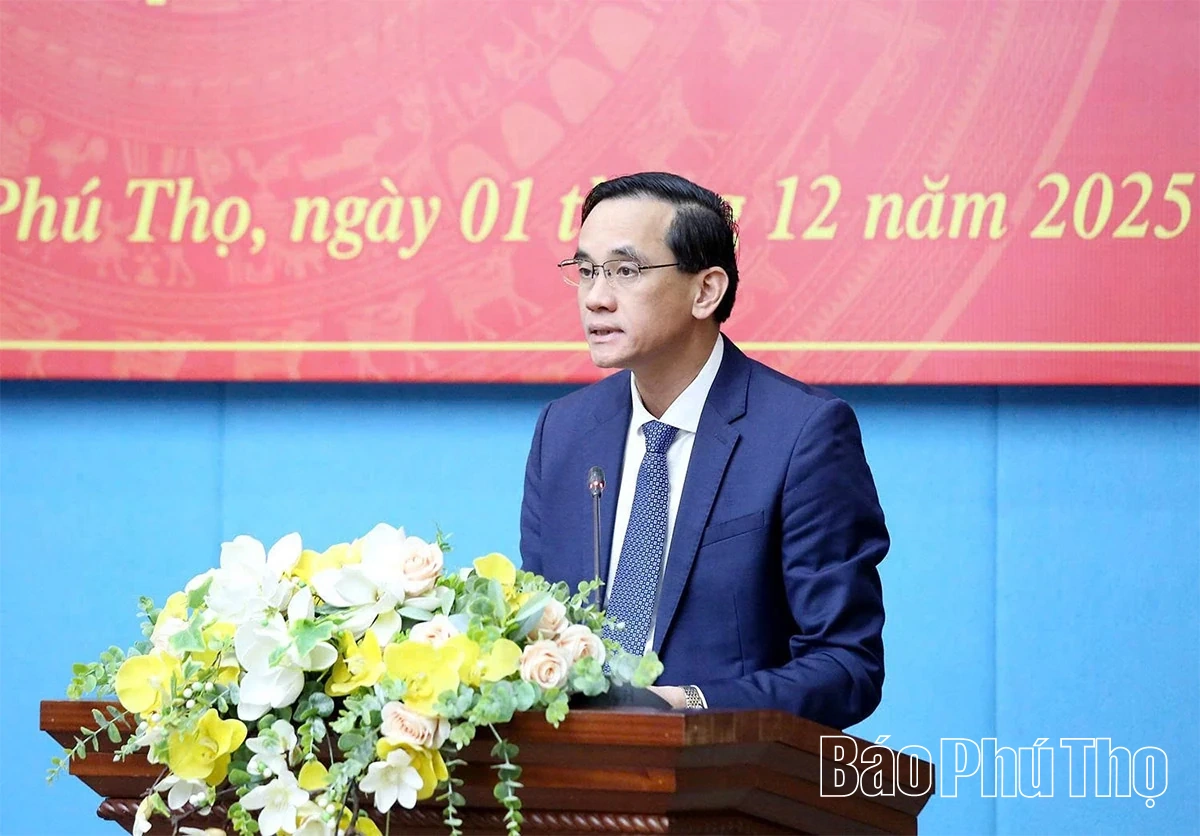 Hội nghị công bố các quyết định của UBND tỉnh về công tác cán bộ