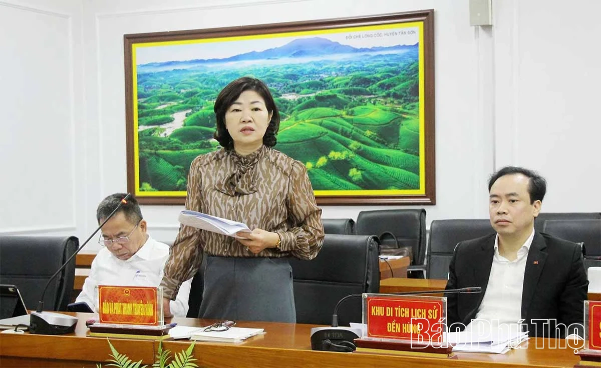 Triển khai kế hoạch Giỗ Tổ H&ugrave;ng Vương v&agrave; Tuần Văn h&oacute;a &ndash; Du lịch Đất Tổ