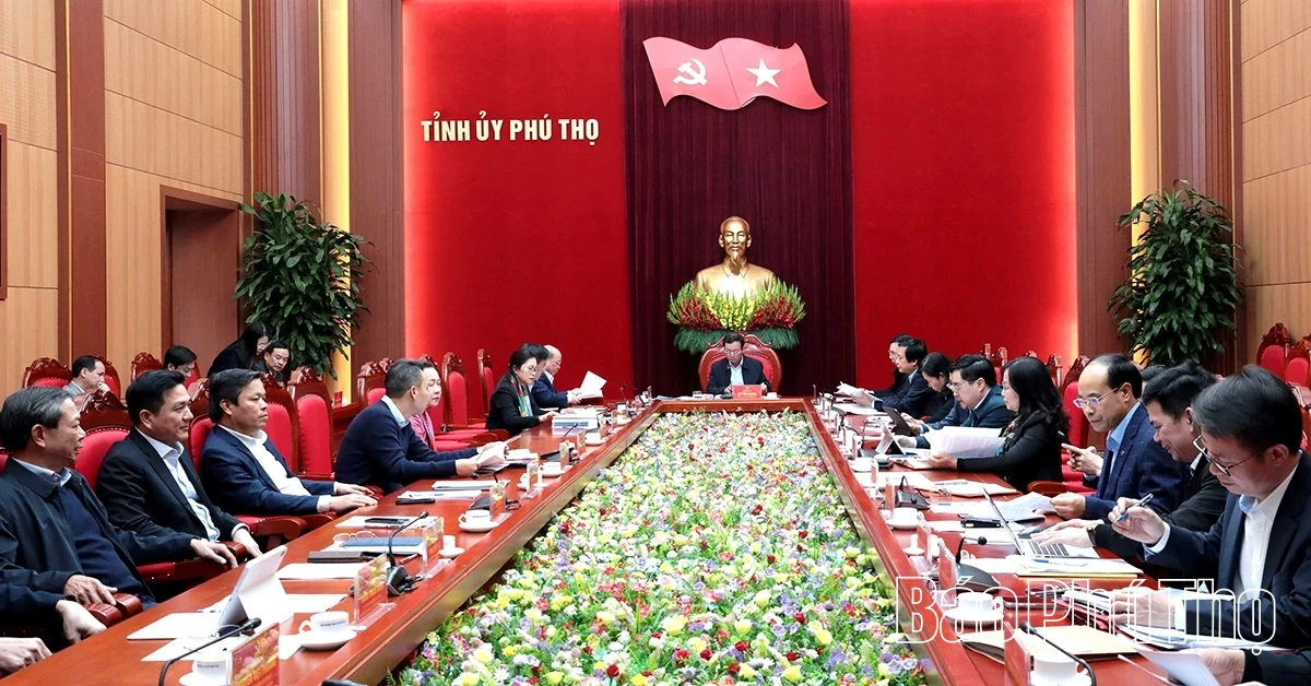 Ban Thường vụ Tỉnh ủy cho &yacute; kiến về c&aacute;c dự &aacute;n trọng điểm v&agrave; điều h&agrave;nh ng&acirc;n s&aacute;ch