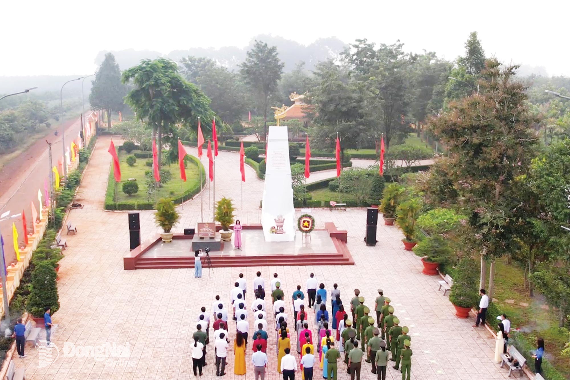 Di tích quốc gia “Phú Riềng Đỏ”, niềm tự hào của Đảng bộ, chính quyền và nhân dân xã Thuận Lợi. Ảnh: Thanh Lâm
