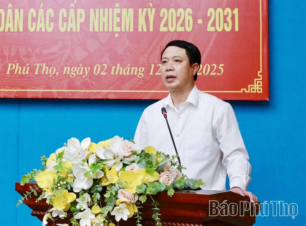 Hội nghị triển khai công tác bầu cử đại biểu Quốc hội khóa XVI và đại biểu HĐND các cấp nhiệm kỳ 2026-2031