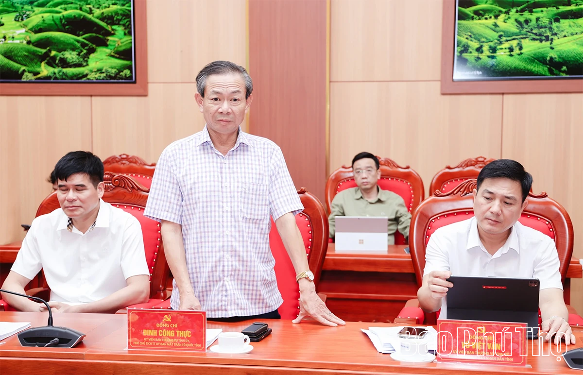 Ban Thường vụ Tỉnh ủy cho ý kiến nhiều nội dung quan trọng về phát triển kinh tế - xã hội