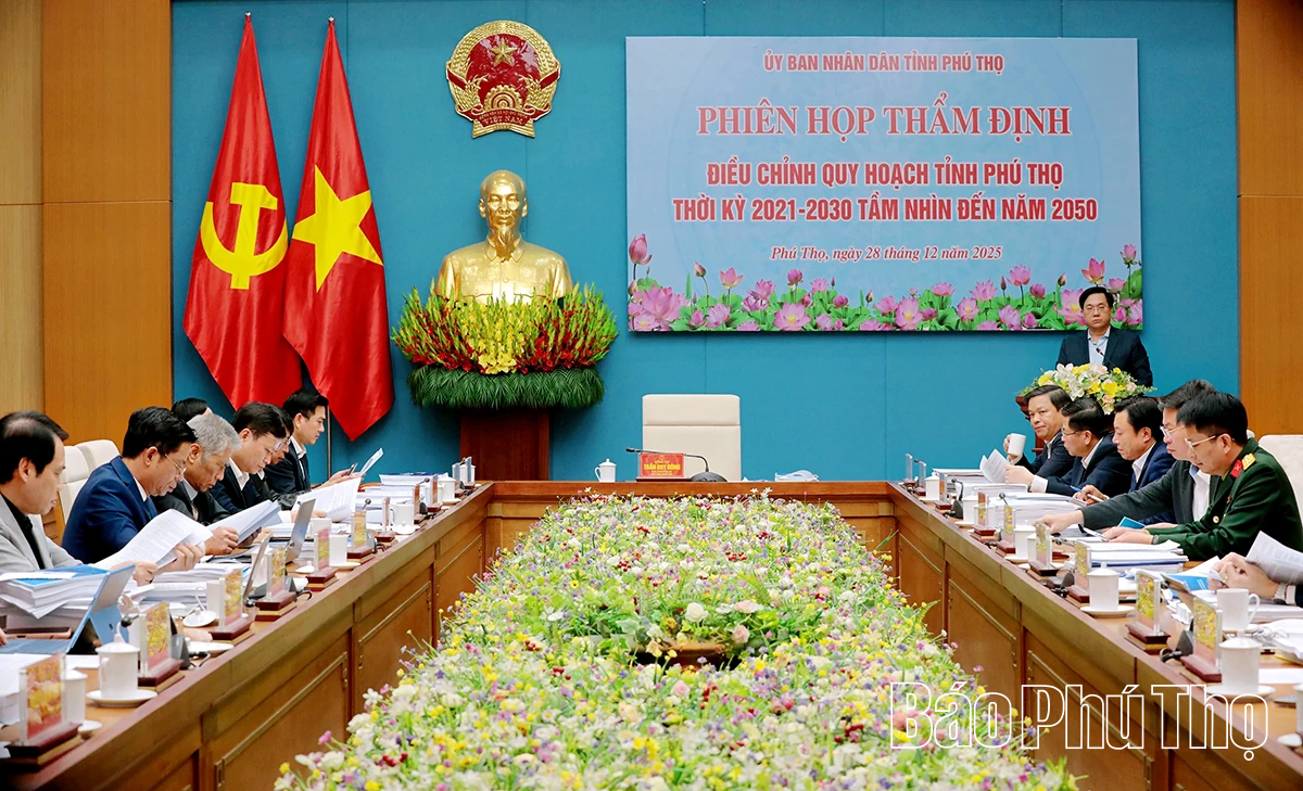 Thẩm định điều chỉnh Quy hoạch tỉnh Ph&uacute; Thọ: Thiết kế kh&ocirc;ng gian ph&aacute;t triển mới sau s&aacute;p nhập