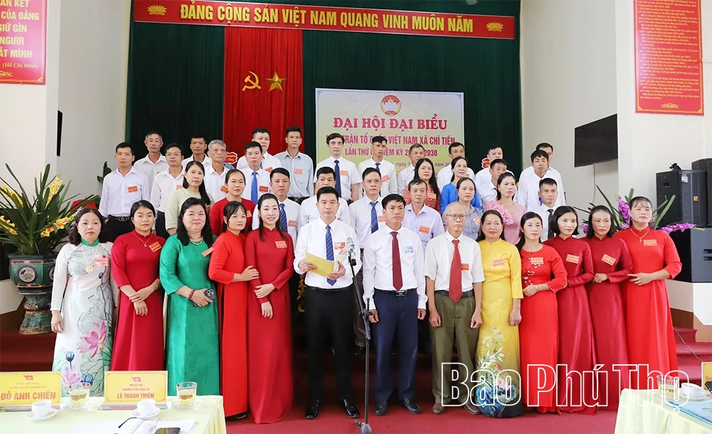 Đại hội đại biểu Mặt trận Tổ quốc xã Chí Tiên lần thứ I, nhiệm kỳ 2025-2030