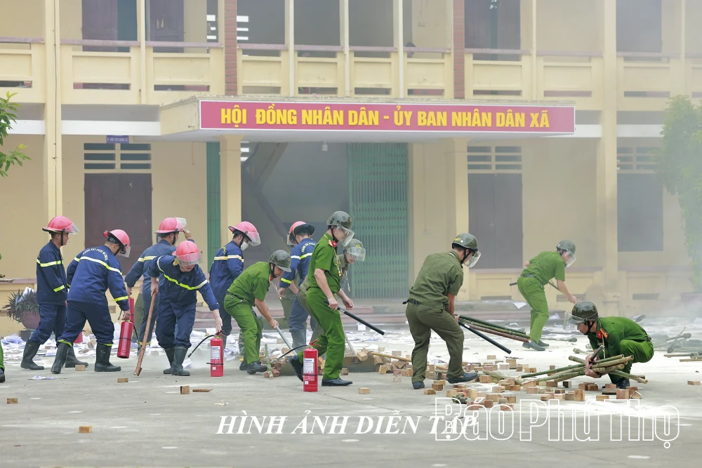 Khai mạc Diễn tập tác chiến xã Đồng Lương trong khu vực phòng thủ năm 2026