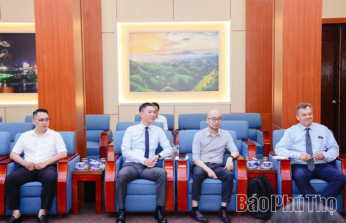 Phú Thọ tăng cường hợp tác với Cộng hòa Áo trong lĩnh vực y tế và phát triển bền vững