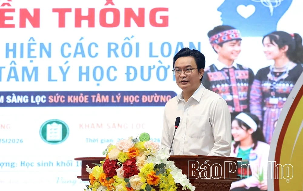 Truyền thông và sàng lọc sức khỏe tâm lý cho hơn 560 học sinh dân tộc thiểu số