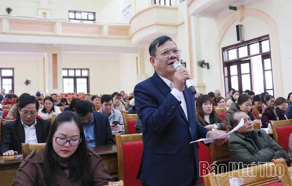 Đoàn Đại biểu Quốc hội tỉnh tiếp xúc cử tri sau Kỳ họp thứ 10, Quốc hội khóa XV