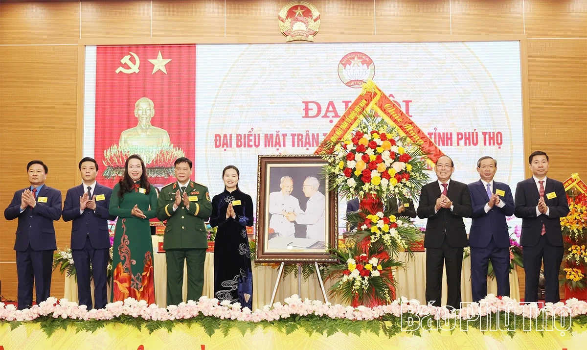 Đại hội đại biểu Mặt trận Tổ quốc Việt Nam tỉnh Phú Thọ lần thứ I: Đoàn kết - đồng thuận - phát triển