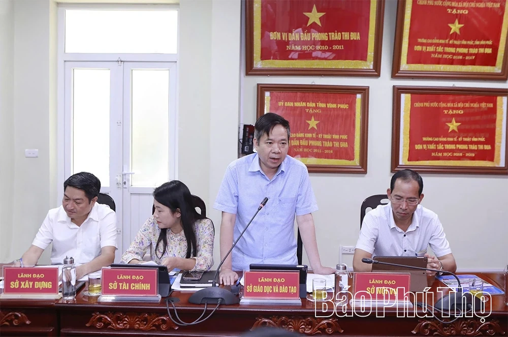 Xây dựng Trường Cao đẳng Kỹ thuật - Công nghệ Vĩnh Phúc thành trường cao đẳng chất lượng cao