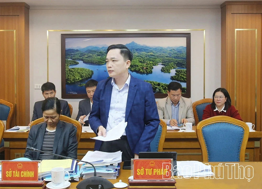 Ban Văn hóa - Xã hội thẩm tra các nội dung trình tại Kỳ họp chuyên đề thứ Tư, HĐND khóa XIX