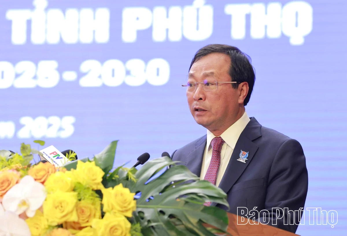 Đại hội đại biểu Đo&agrave;n TNCS Hồ Ch&iacute; Minh tỉnh Ph&uacute; Thọ lần thứ I, nhiệm kỳ 2025 - 2030