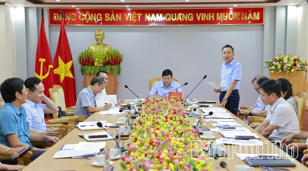 Ban Pháp chế, HĐND tỉnh thẩm tra báo cáo, tờ trình và dự thảo Nghị quyết về định mức chi xây dựng văn bản quy phạm pháp luật