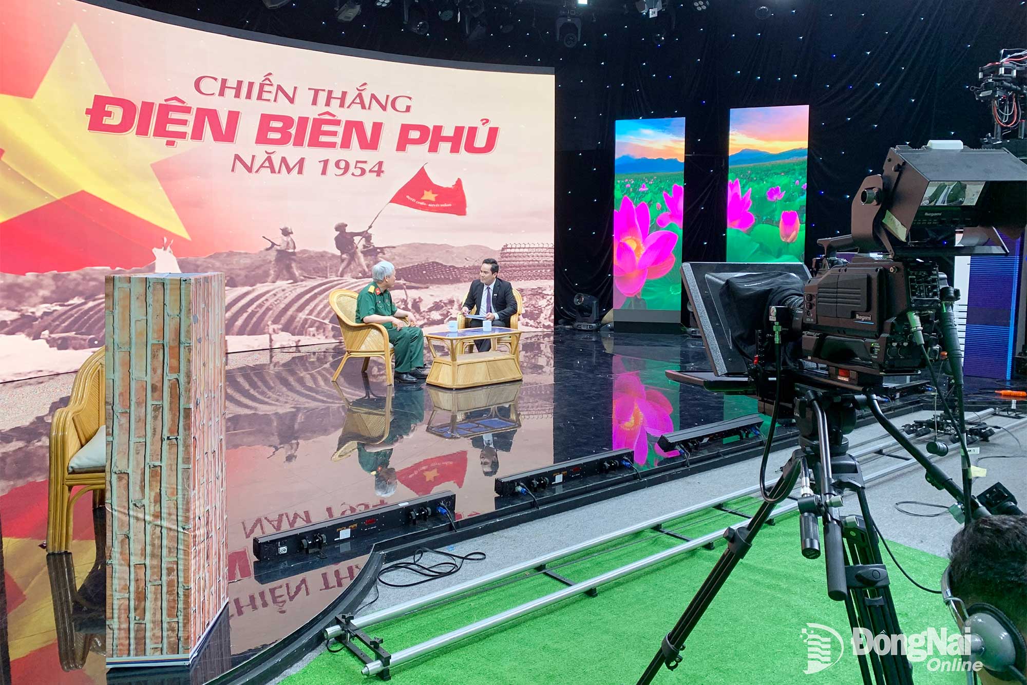 Một góc phim trường Đài Phát thanh - Truyền hình và Báo Bình Phước trước đây. Ảnh minh họa: Minh Luận