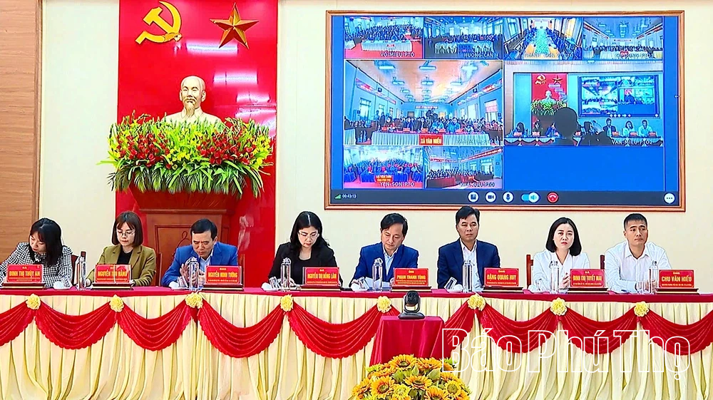 Ứng cử viên đại biểu HĐND tỉnh tiếp xúc cử tri 7 xã thuộc Đơn vị bầu cử số 8