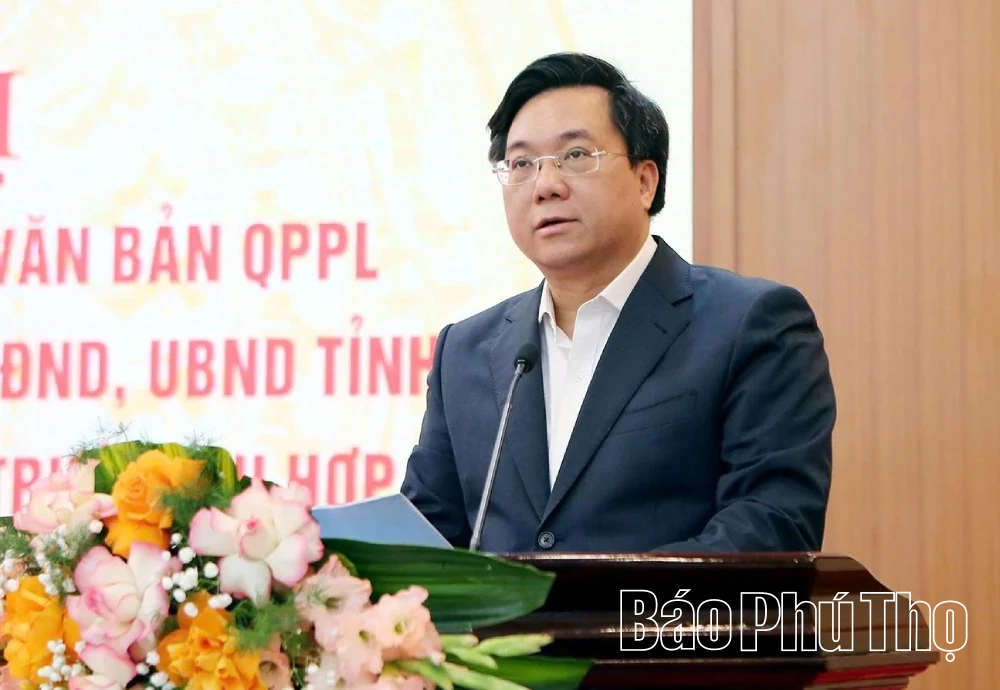 Phú Thọ dẫn đầu cả nước về rà soát, xử lý, ban hành văn bản quy phạm pháp luật