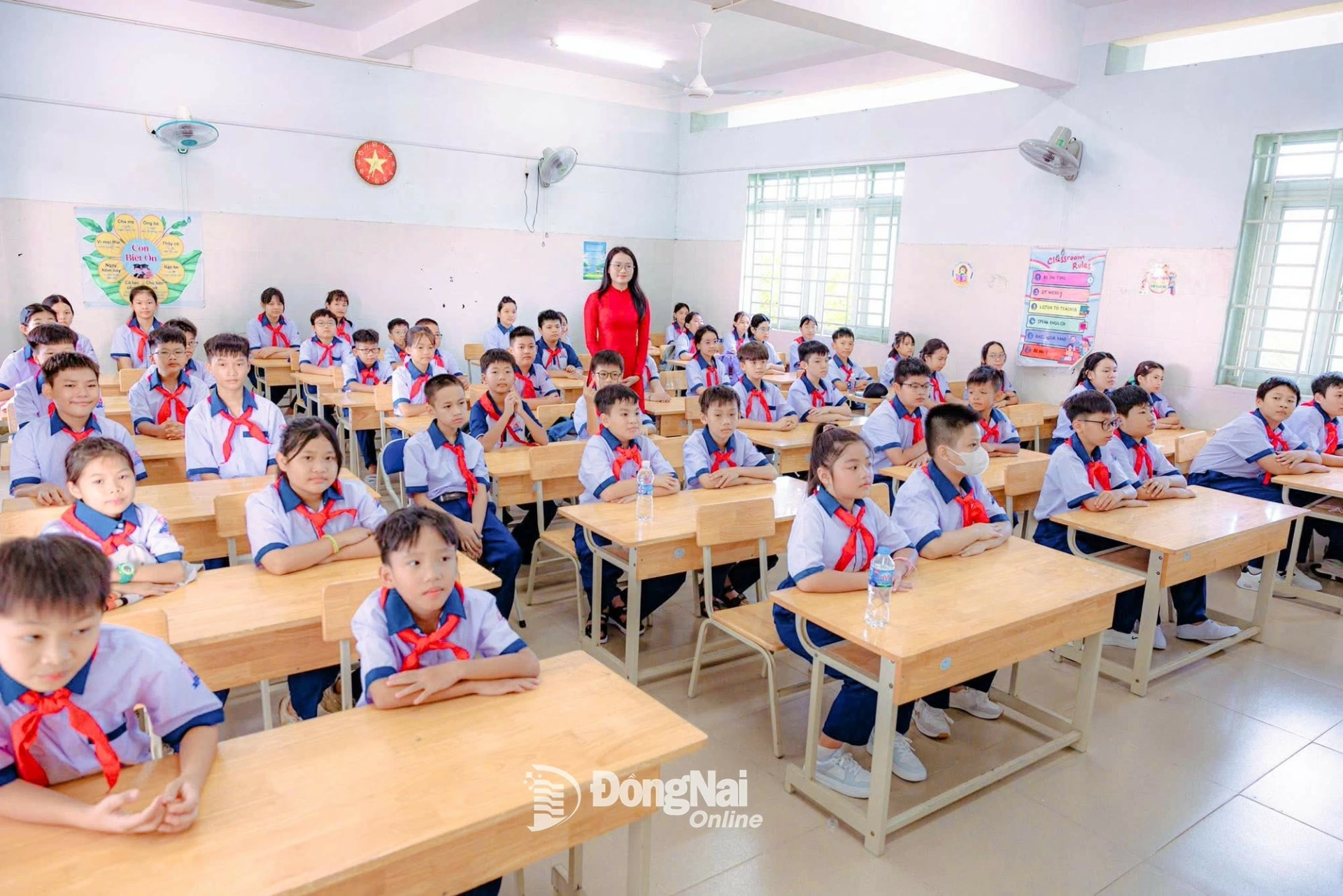 Học sinh Đồng Nai chuẩn bị đ&oacute;n kỳ nghỉ Tết d&agrave;i 12 ng&agrave;y. Ảnh minh họa: C&ocirc;ng Nghĩa