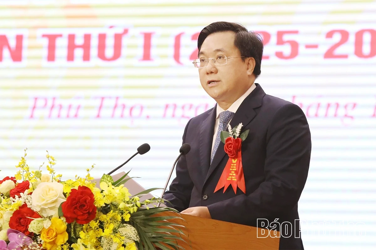 Phát biểu khai mạc Đại hội Thi đua yêu nước tỉnh Phú Thọ lần thứ I