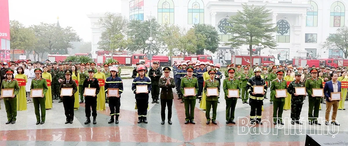 Thực tập phương án chữa cháy và cứu nạn, cứu hộ cấp tỉnh