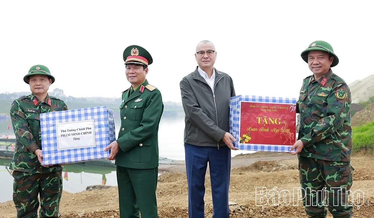 Lễ thông xe cầu phao Đoan Hùng